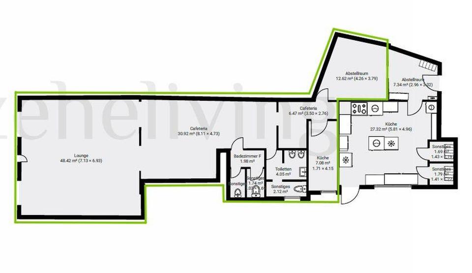 Attraktive 116 m² Gewerbefläche – ideal für Café, Laden oder Praxis | Fußgängerzone Neustadt – Bild 7