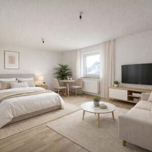 Provisionsfrei - Frisch sanierte 1,5-Zi-Wohnung mit neuem Bad und Fernwärme - Zukunftssicher