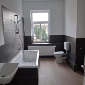 Erstbezug nach Renovierung! 2 Zimmer Wohnung, nahe Cospudener See, neues Bad & Vinylboden