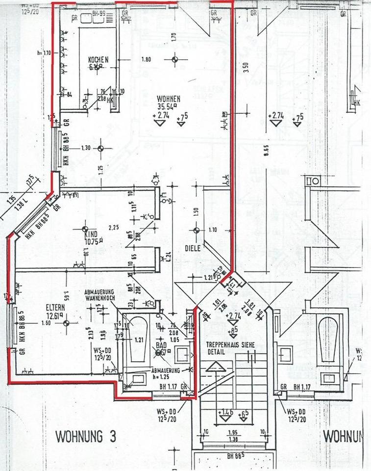 Vollmöbilierte 3,5-Zimmer-Wohnung – Bild 8