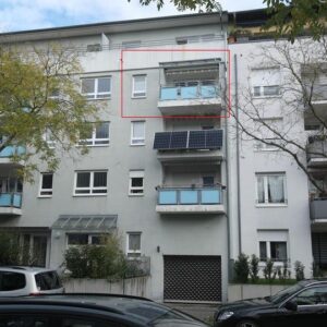 Helle 2 Zimmer Wohnung 59 qm mit Südbalkon, Rieselfeld, TG extra