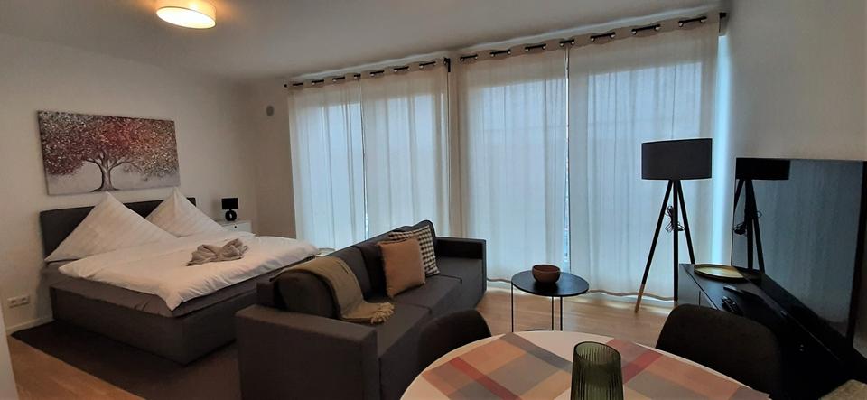 Unbefristet/Non-limited Rooftop Studio Furnished / Dachgeschoss Studio Möbliert – Bild 4