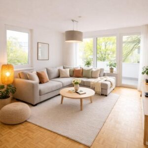 Alpenblick 2 Zimmer 3 Min zum Bahnhof renoviert