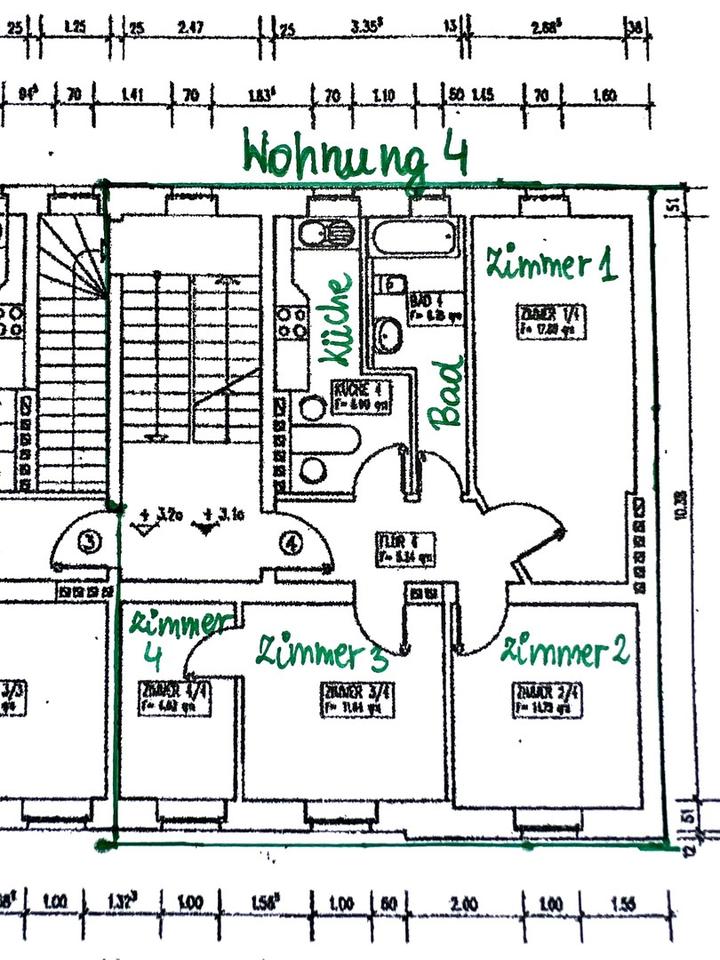 Kapitalanlage in Stralsund - vermietete 4-Zimmer -Wohnung – Bild 7