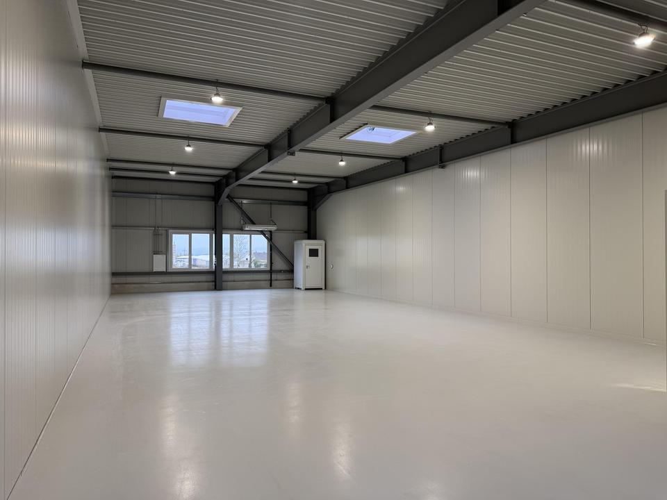 Klimatisierte Neubau Gewerbehalle, Flächen 120qm oder 240qm, Halle, Lagerhalle – Bild 3