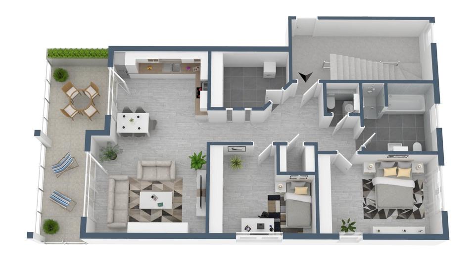 3 Zimmer Neubau 2020 Energie A+ Stadtvilla "An der Johanniskirche" – Bild 4