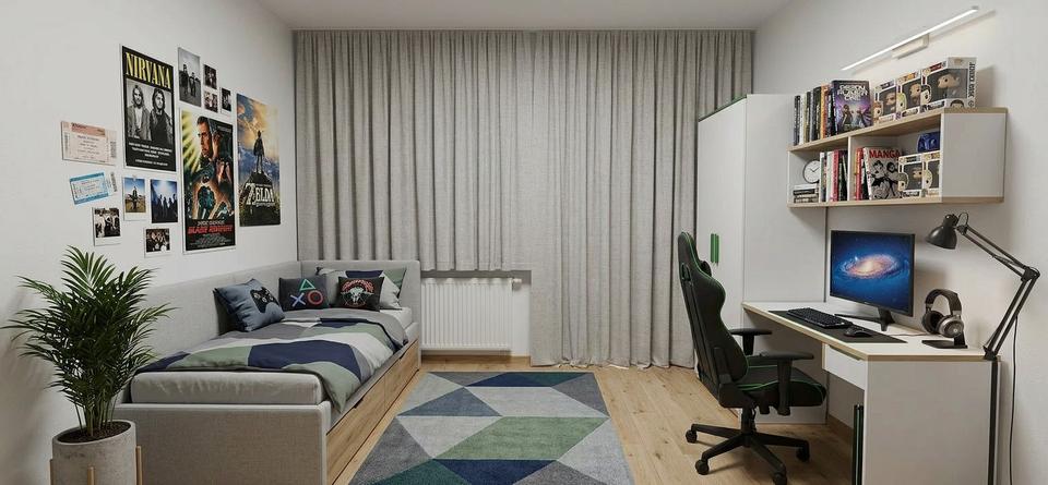 Helle 4 Zimmer Maisonette-Wohnung mit Garten und unverbaubarem Panoramablick! – Bild 13
