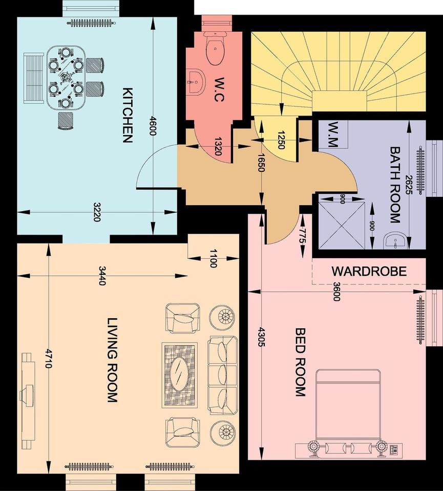 2- Zimmer Wohnung mit eigenem Garten – Bild 6