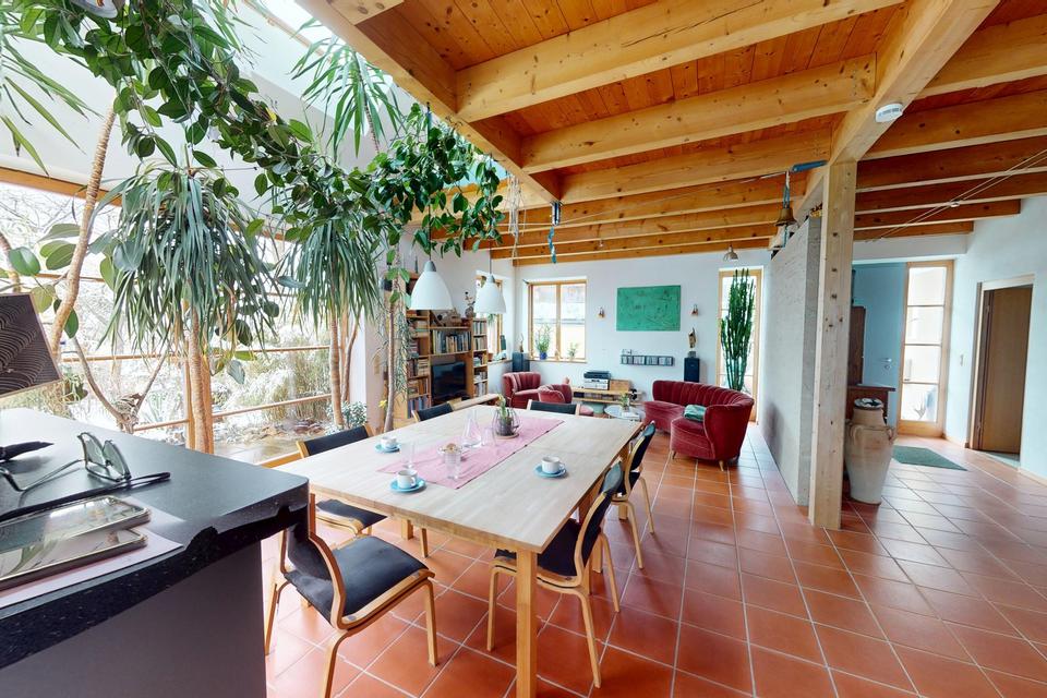 Ökologisch nachhaltiges Niedrigenergiehaus - gesund wohnen mit Lehm – Bild 8