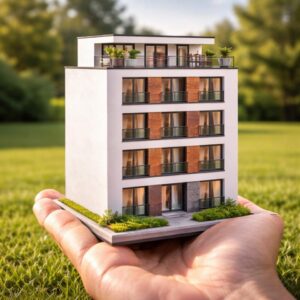 Grundstück mitten in Tegel für Stadthaus mit 4 1/2 Etagen