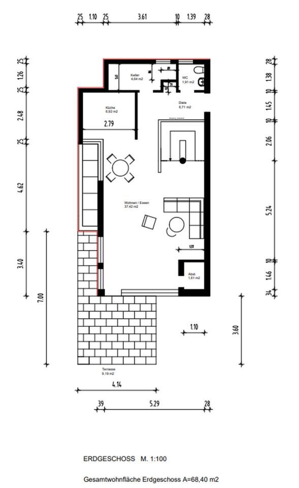 Helle 4 Zimmer Maisonette-Wohnung mit Garten und unverbaubarem Panoramablick! – Bild 25