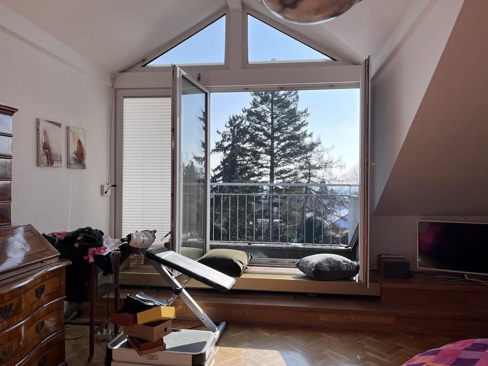 Große 5,5-Zi-Maisonette mit großer Südterrasse – ruhige Lage am Huthpark nahe Bornheim – Bild 4