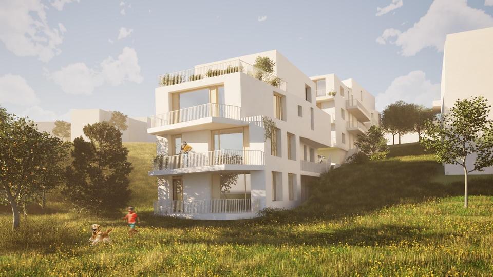 Baugrundstück in Hanglage mit wunderschöner Aussicht