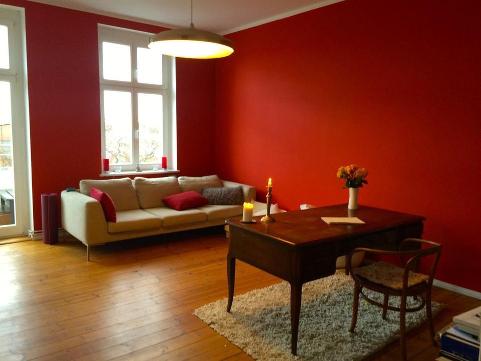 Liebevoll möblierte Altbauwohnung (Gründerzeit) mit 2 Balkonen auf Zeit - Mietende 30.04.2027