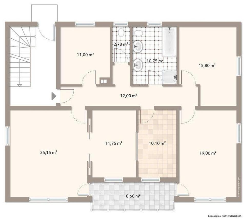 Große renovierte 4-Zimmer Wohnung in bester Lage – Bild 13