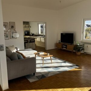 **Wohnen ganz oben:** Penthouse mit spektakulärer Dachterrasse