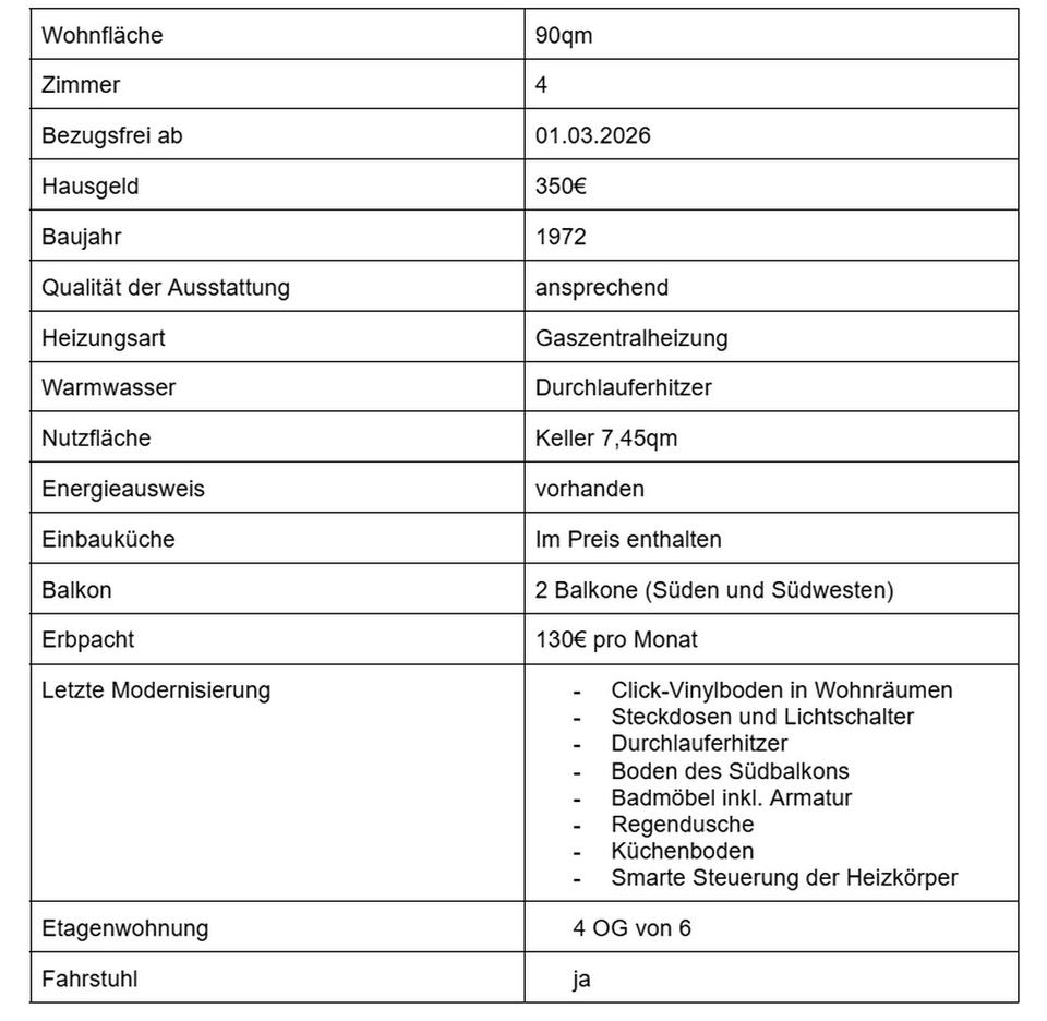Helle 4-Zimmer-Eigentumswohnung mit zwei Balkonen in Niedernhausen - Provisionsfrei – Bild 24