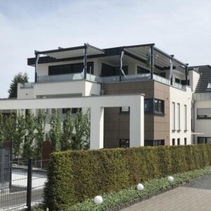 Penthouse: mit Blick über die Siegauen bis zum Siebengebirge....