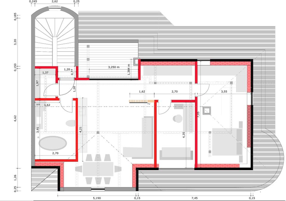 Projekt-Dach(boden)geschosswohnung in Fürth – Bild 7