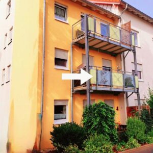 Schöne 2-Zimmer-Wohnung für Senioren im 1. OG. Barrierefrei mit Balkon und EBK im OT Reinhardshof