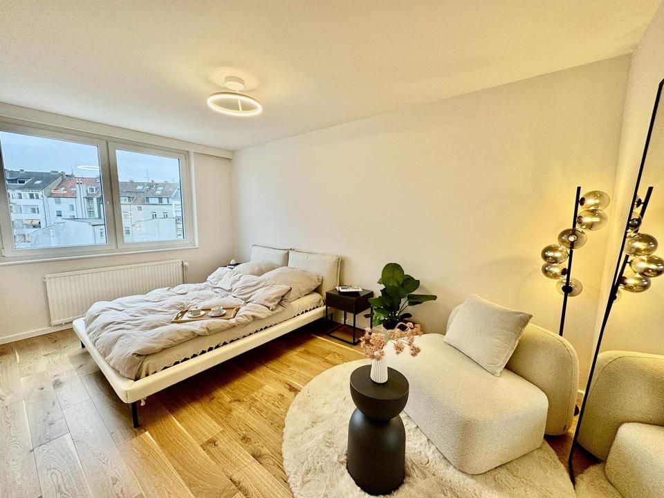 Leerstehende 2-Zimmer-Wohnung mit Balkon: Erstbezug nach Modernisierung im Herzen Düsseldorfs! – Bild 11