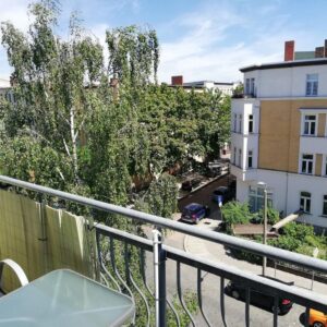 seltene Gelegenheit - 1-Raumwohnung mit EBK, Balkon, Tageslichtbad, großer Küche und Flur