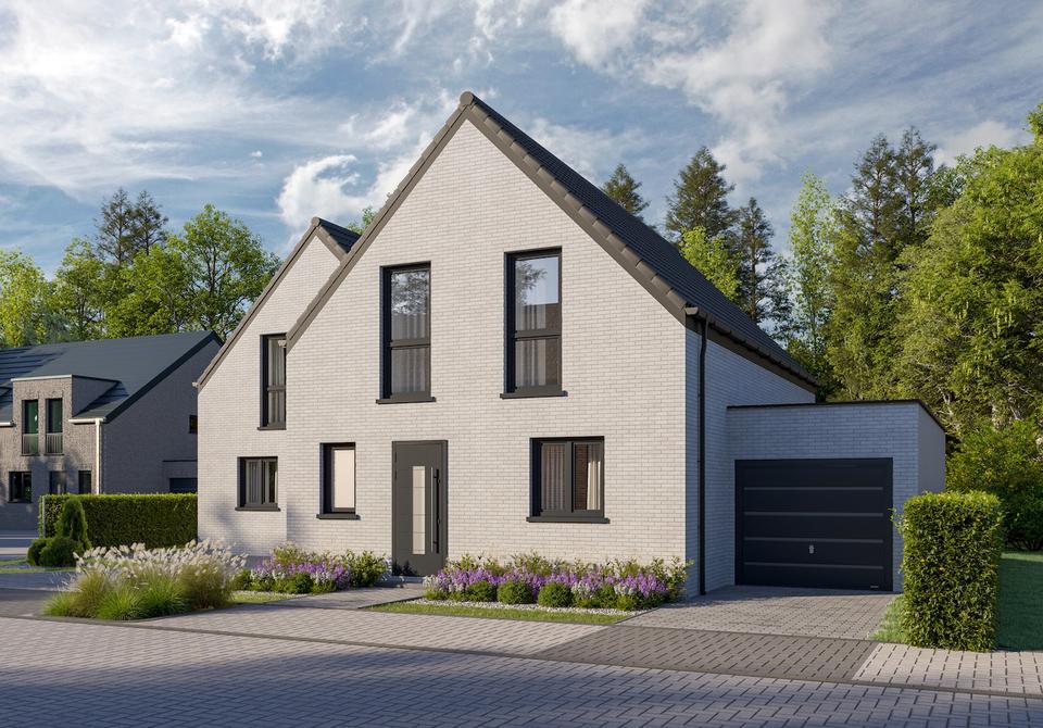 Modern wohnen: Doppelhaushälfte mit Garage im Neubaugebiet „Im Pesch“