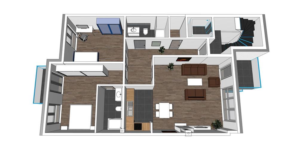 3 Zi.-Wohnung aus 2021 mit Aufzug ab April in Hilden zu vermieten – Bild 19