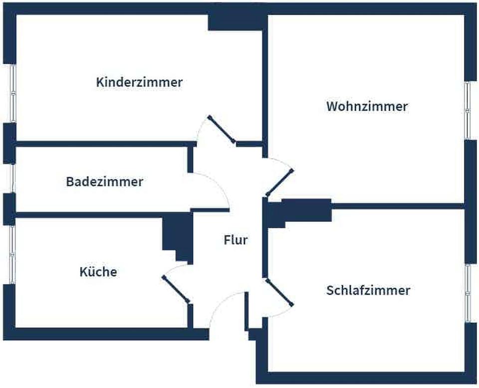 Helle, freie 3-Zimmer Wohnung im Nibelungenviertel (provisionsfrei) – Bild 7