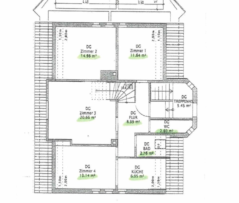 Historische Innenstadtwohnung, Schlossvorstadt, mit Gartenanteil – Bild 6