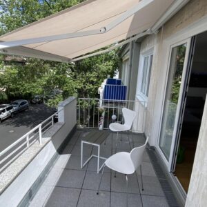 Sanierte 3Z Whg in Top-Lage, Sonnenbalkone, vollständig ausgestattet, Strom/Internet inklusive