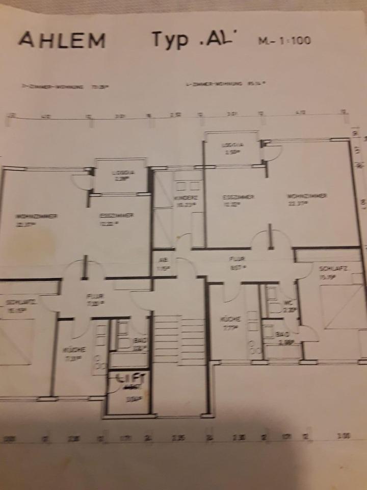 Helle 4 Zimmer Wohnung, gut angebunden, in Hannover-Ahlem – Bild 19