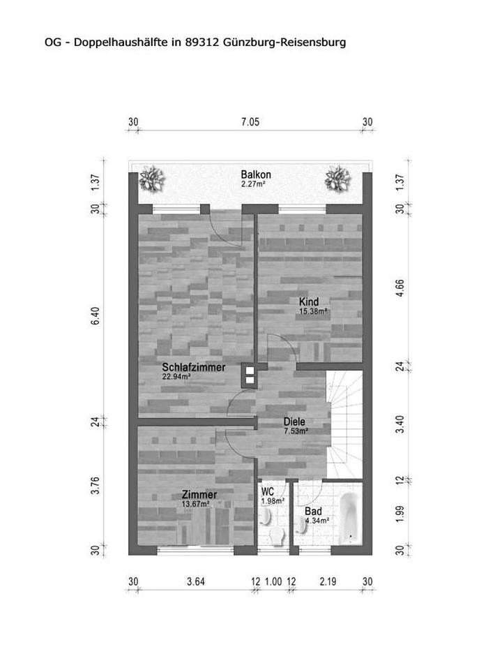 Großzügige bezugsfertige DHH - wertig modernisiert - in 89312 Günzburg-Reisensburg – Bild 18