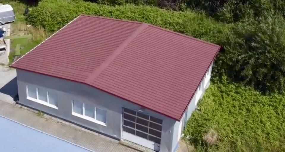 Stahlhalle mit Fussbodenheizung zu vermieten