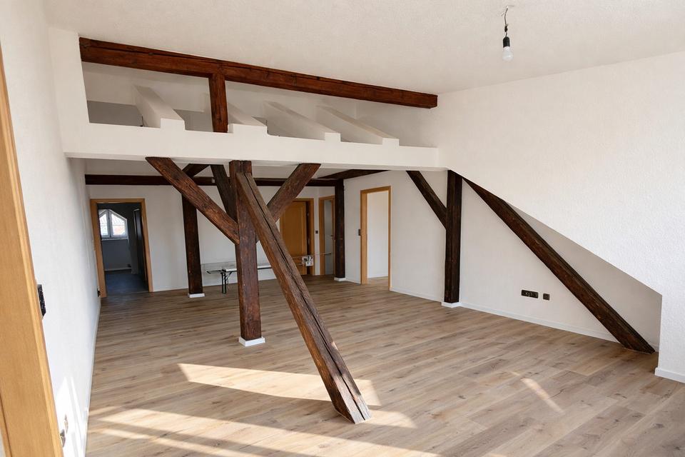 Stilvolle Loft-Dachgeschosswohnung mit großer Dachterrasse und Weitblick über Erlangen – Bild 2