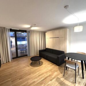 Moderne, voll möblierte Neubauwohnung mit großer Loggia & direkt am Elberufer