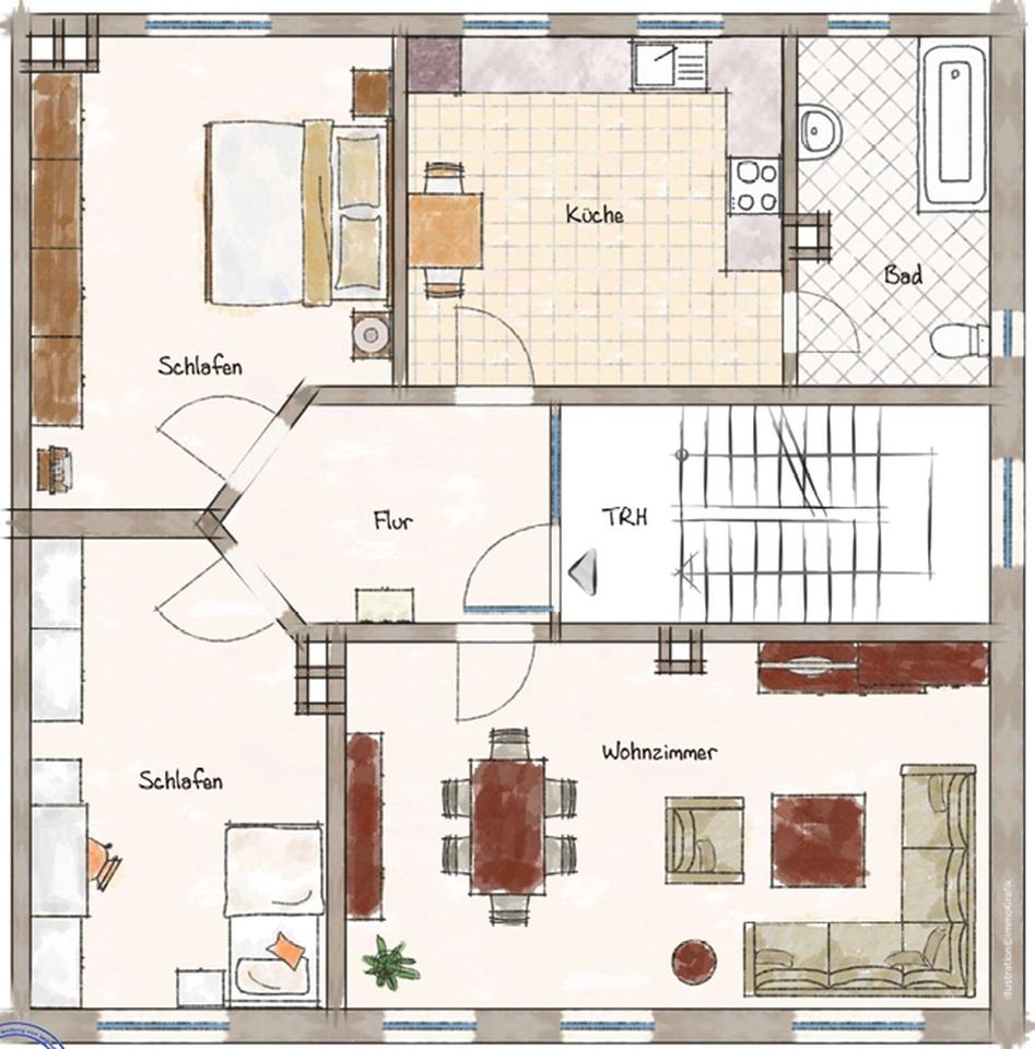3-Zimmerwohnung in Hannover - Badenstedt – Bild 9