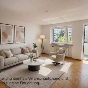 Helle 2-Zimmer-Wohnung mit Südbalkon Bestlage von München-Bogenhausen – Provisionfrei