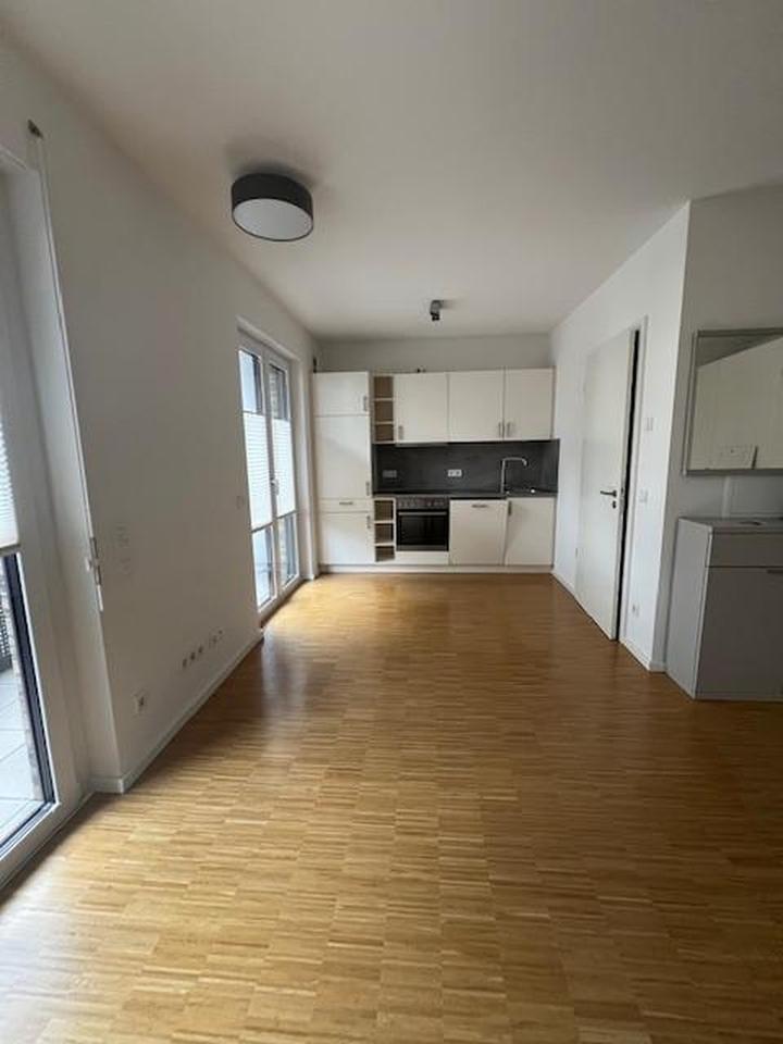 Neubau nach Erstbezug helles 1 Zimmer Apartment KfW 40+, EBK, Balkon – Bild 2