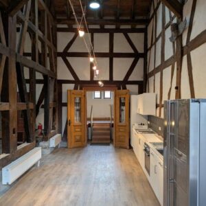125 m2 Fachwerk Loft Atelier Haus mit Garten in Brachttal