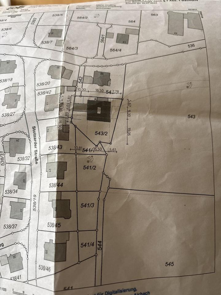 Baugrundstück 1.000 qm ohne BAUZWANG