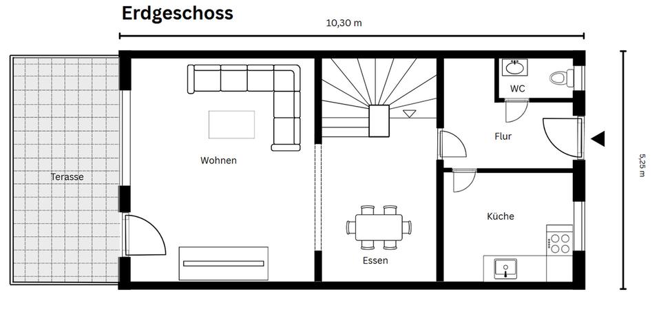 Modernes 5,5-Zi-Haus mit Hobbyraum & Garten in Lerchenau – Bild 15