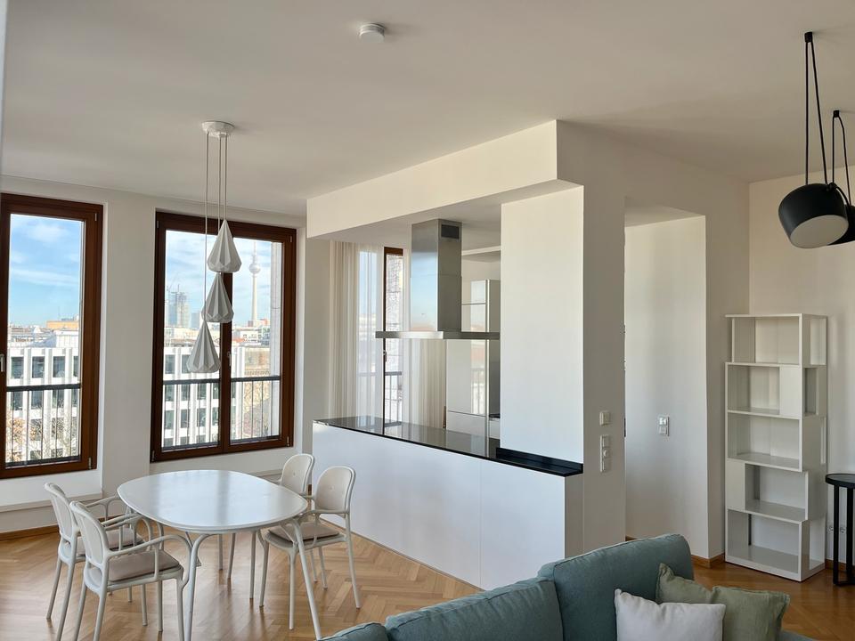 Möblierte Penthousewohnung über den Dächern von Berlin-Mitte – Bild 4