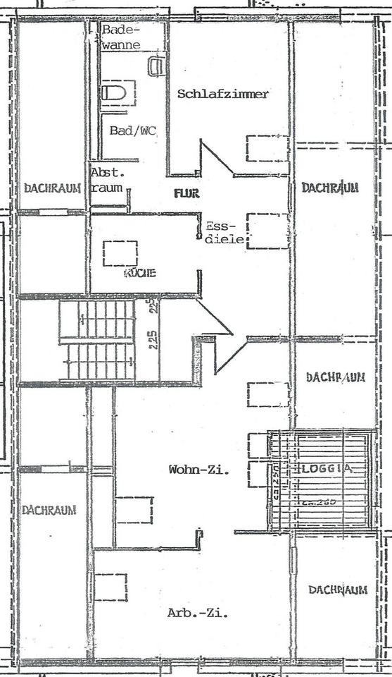 Waldenbuch: Gepflegte 3 1/2-Zi.-DG-Wohnung mit Klimakomfort, renoviert, ruhige Lage – Bild 5