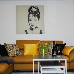 Schicke möblierte Souterrain-Wohnung, 55 qm, in Mainz-Lerchenberg zu vermieten