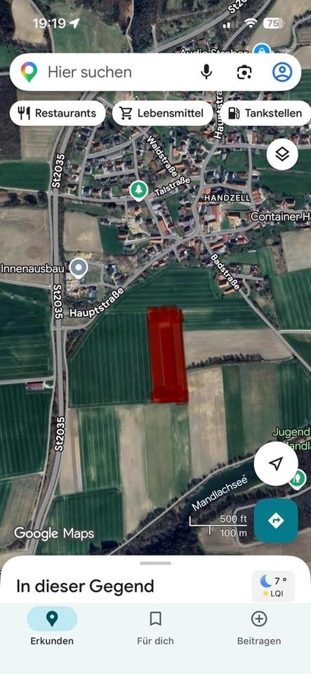 Ackerland landwirtschaftliches Grundstück zu verkaufen