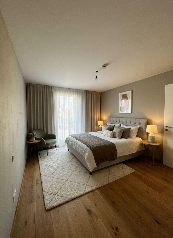 Moderne Wohnung mit Balkon in Trudering