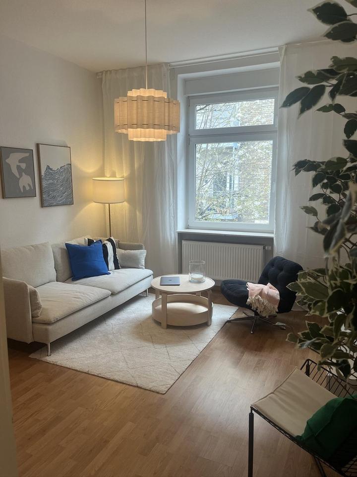 All-in vollmöbliertes Wohlfühlzuhause in Offenbach - 2 Zimmer Apartement mit Balkon