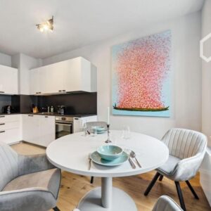 Moderne sanierte möbilierte 2-Zimmerwohnung in zentraler Lage in Leipzig, Stadtteil Reudnitz