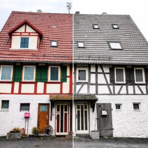 Fachwerk-Haus mit Einliegeroption